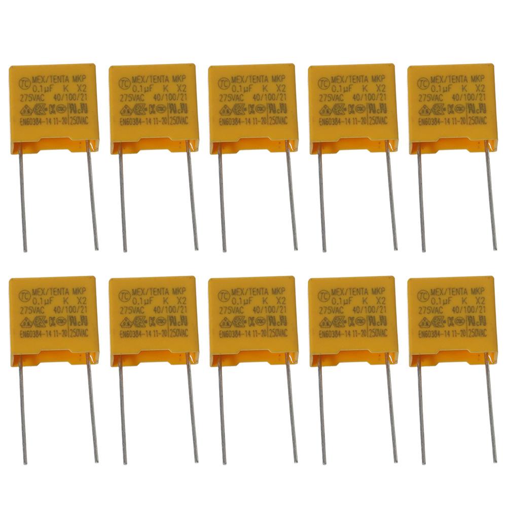0.1uF Capacitors 275VAC  Easy To Use