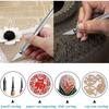 AT21-DIY Sewing Stitching Punch Carving Kit Silhouette Cameos Lettering Tool Silhouette Accessories 18Piece