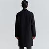 Baoxiniao Men's Pure Wool Double-breasted Long Double-faced Coat