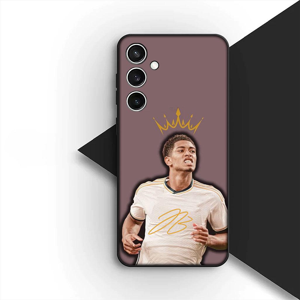

для Samsung Galaxy A35 A36 A55 A26 A05 A06 A14 A50 A51 A53 A54 A12 A13 A23 Чехол для телефона Футбол № 5 B-Беллингемс Футбол №5 Galaxy A05s