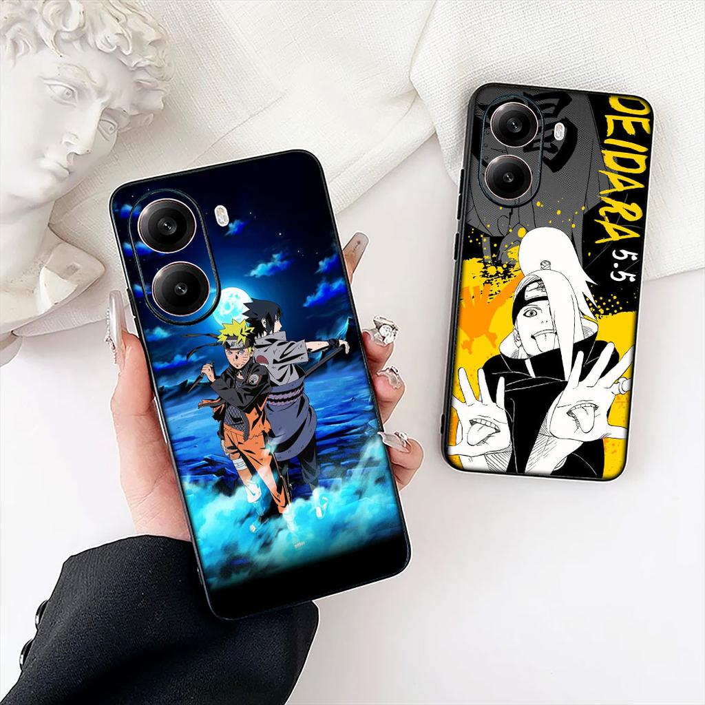 Poster Narutos Deidara Anime Phone Cover for Motorola Moto Edge 70 60 Fusion NEO Pro G Stylus G56 G96 G52 G04 G05 20 Coque Case