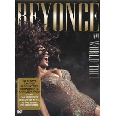 DVD BEYONCE - I Am... World Tour (1 DVD + 1 CD) 886978081599 Music World/Col 2010 US Rap & Hip-Hop/R&B Used