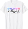 Mahjong Lover Heart Women Girls or Mom T-Shirt