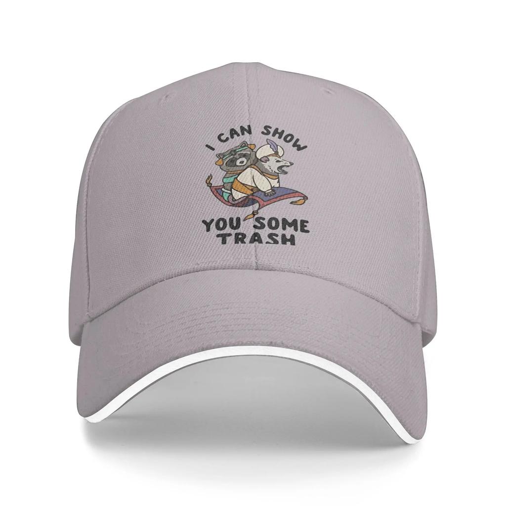 I Can Show You Some Trash Baseball Cap Fashion Trucker Hat Summer Men Adult Outdoor Gym Snapback Cap