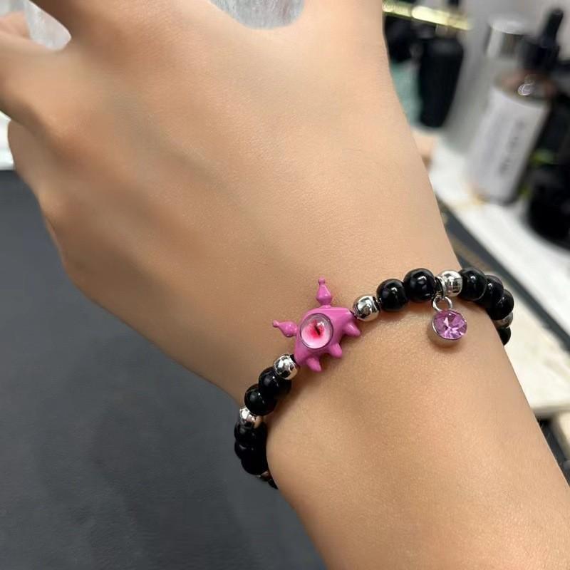 Chinese Retroinspired Style Alloy Bracelet For Women With Beads Geometric