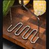 1/2 Pcs Stainless Steel Potato Masher Heavy Duty Manual Operation Food Mud Press Masher Kitchen Gadget Durable