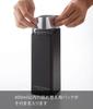 Yamazaki Magnetic Dispenser W7 x D9 x Tower Pump Dispenser 4261 Two-Way Conditioner, Black, Approx. H24cm, Series, Bottle,