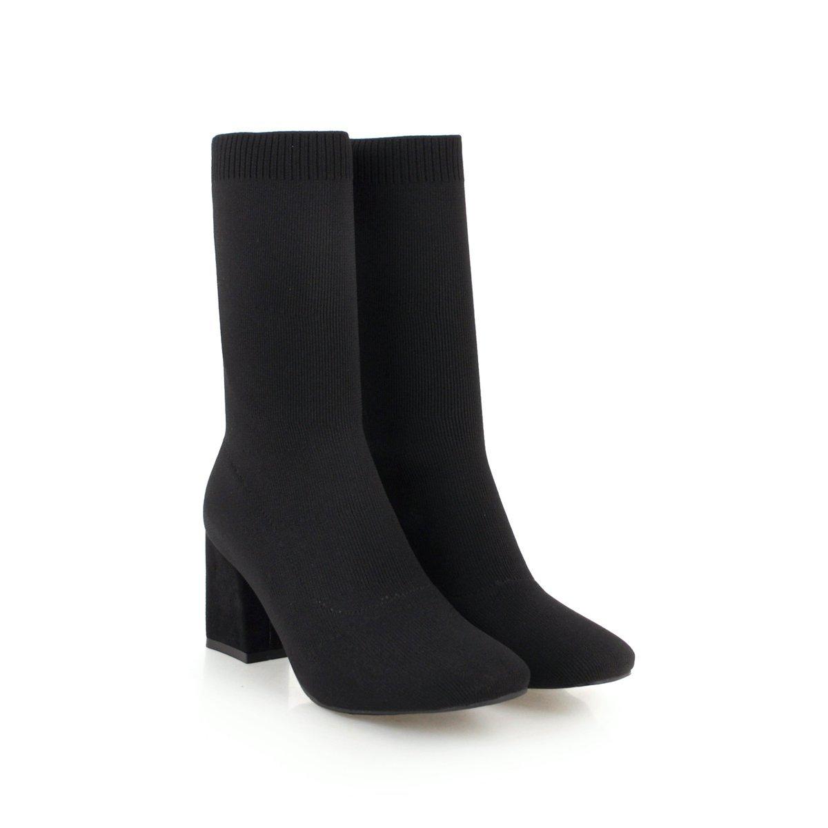 

Женские удобные ботильоны на низком каблуке с молнией сзади, модные блестящие зимние туфли разных цветов, черные, золотые, серебряные, dfv56 34 чёрный