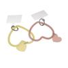 Lanyard Strap Phone Case Patch Bracelet Key Chain Love Heart Pendant Mobile Phone Case Bracelet
