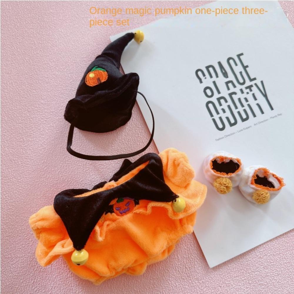 Skelettlose Halloween-Puppe Anzug Weiche Puppe Kürbis Maßgeschneiderter Anzug Kleidung Feiertagsgeschenk