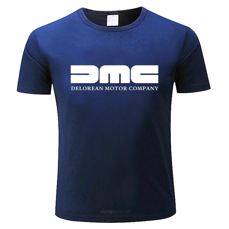 

мужская футболка с коротким рукавом DMC DeLorean - Мужская футболка Назад в будущее Фильм модная футболка мужские летние топы 4XL