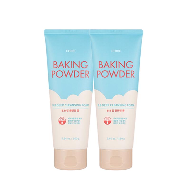 Etude Baking Powder Pore Cleansing Foam Deep Pore Purifying Wash 300g x 2pcs
