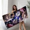 Anime Bungo Stray Dogs Popular Microfiber Printed Beach Towel Mountain Climbing Yoga Beach Swimming Running Absorbent Soft