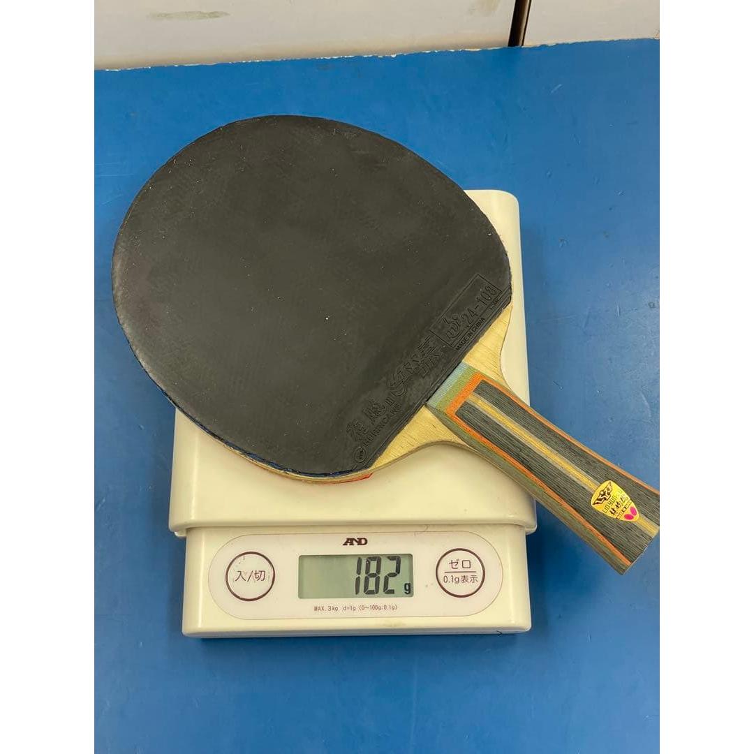 Used Table Tennis Racket Butterfly Hayashi Lin SUPER ZLC-FL