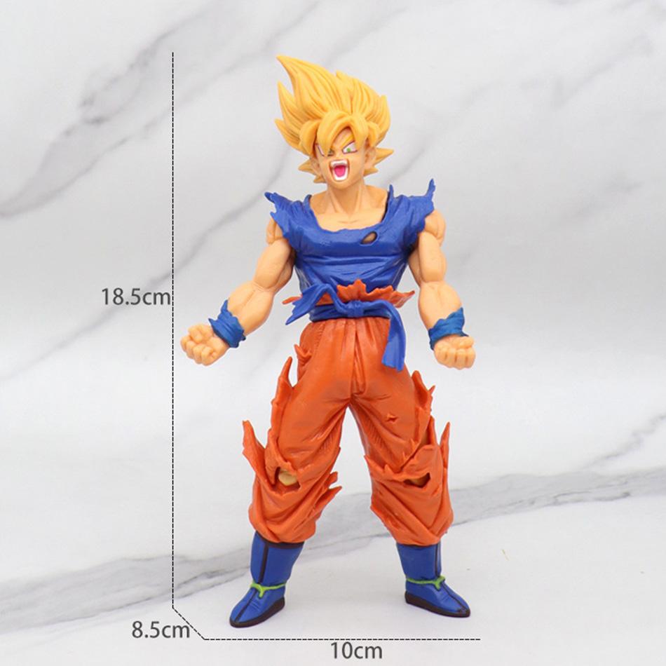 18 cm Son Goku Super Saiyan Figurka Anime Dragon Ball Goku DBZ Akční Figurka Hračky Model Dárky Sběratelské Figurky pro Děti