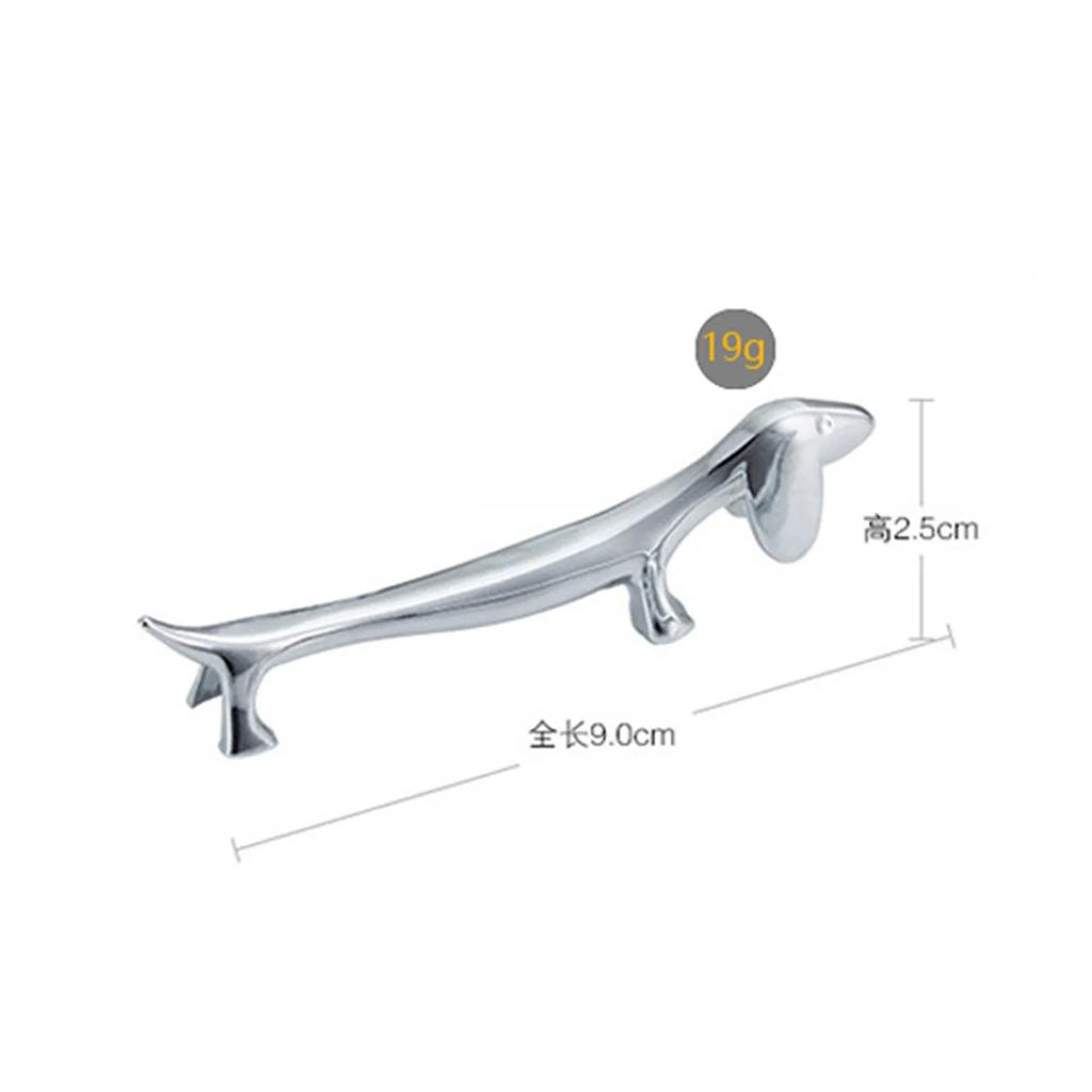 Metal Chopstick Rest Pillow Alloy Puppy Deer Chopstick Holder Creative Tableware Chopstick Rack Hotel Table Dining Cutlery Stand