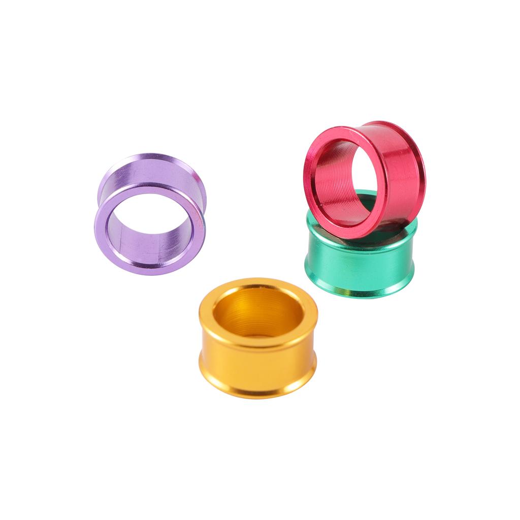 20 Peças 6 Cores Diâmetro Interno 8mm Altura 6mm Alumínio Enrolado Anel de Pé para Pombo Pássaro Ferramenta para Pássaro de Competição de Treinamento de Voo ao Ar Livre