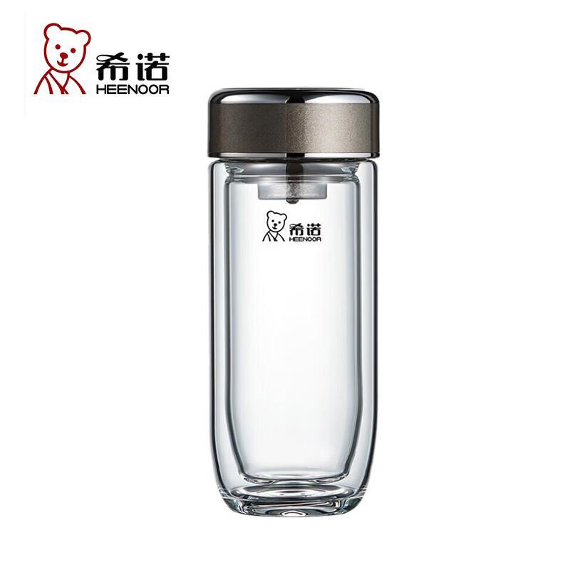 Sino Double-Wall Antibacterial Glass Tea Mug
