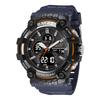 SMAEL Glow Men's Watch 8079 Tactical Watch Male Student Sports Dual Display Digital Waterproof