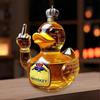 Anatra con Dito Medio Bottiglia Divertente Bottiglia di Whiskey Bottiglia Alcolica a Forma di Anatra Caraffa Anatra Divertente per