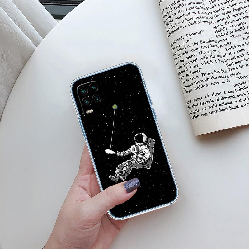 BH4 astronaut Planet Space moon Case for LG K22 K30 K40 K40S K41 K42 K50 K50S K51 K51S K52 K61 K62 K71 K92 Q60 Q61 V40 V50 V60