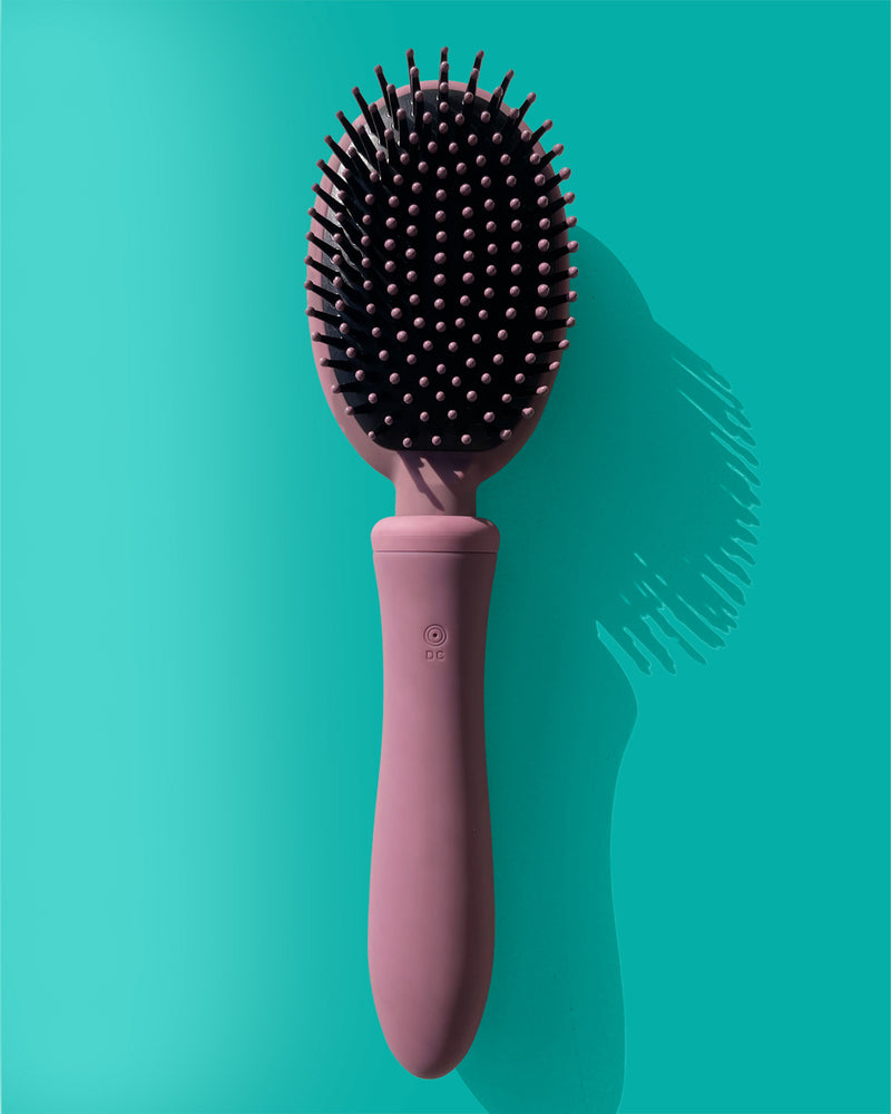 Brosse à Cheveux Vibrante Vibraliss 11.5 x 3.3cm Mauve - VIBRALISS - Vibromasseurs Design