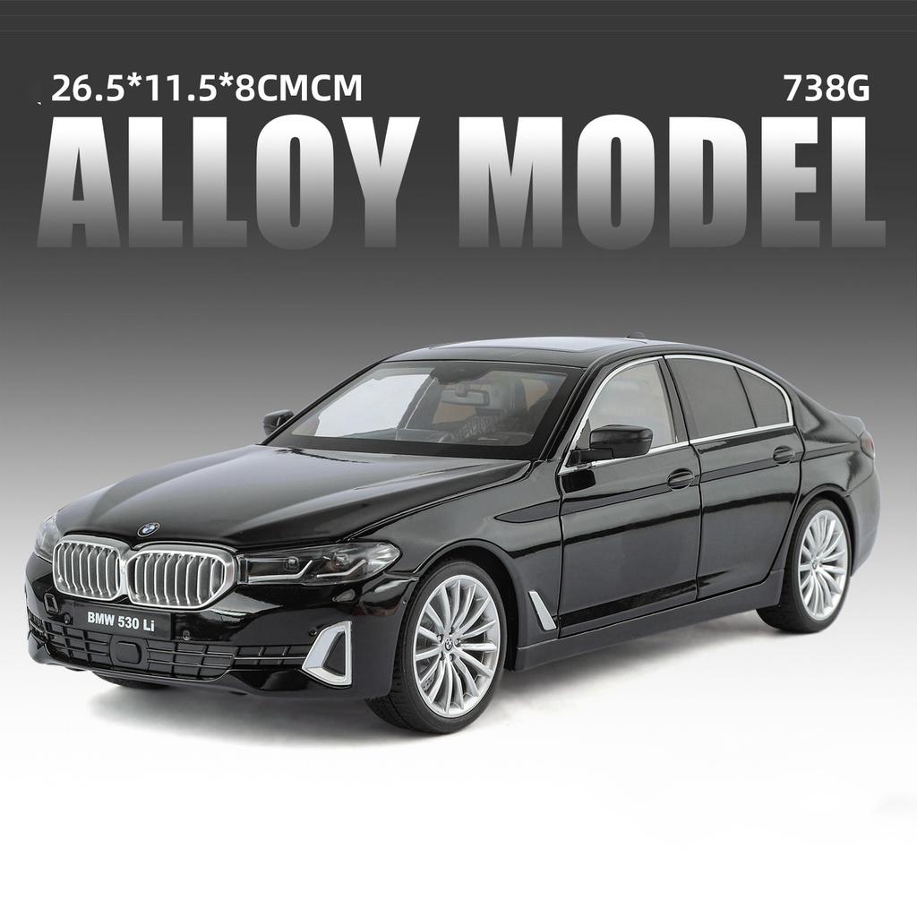 1/18 BMW 5er 530i 530LI Legierungs-Automodell Diecast Metall Luxusfahrzeuge Automodell Hochsimulations-Sammlung Kinderspielzeug Geschenk