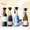 20Pcs Felt Mini Graduation Bachelor Hat with Tassels Celebrations Graduation Wine Bottle Topper Graduation Party Supplies