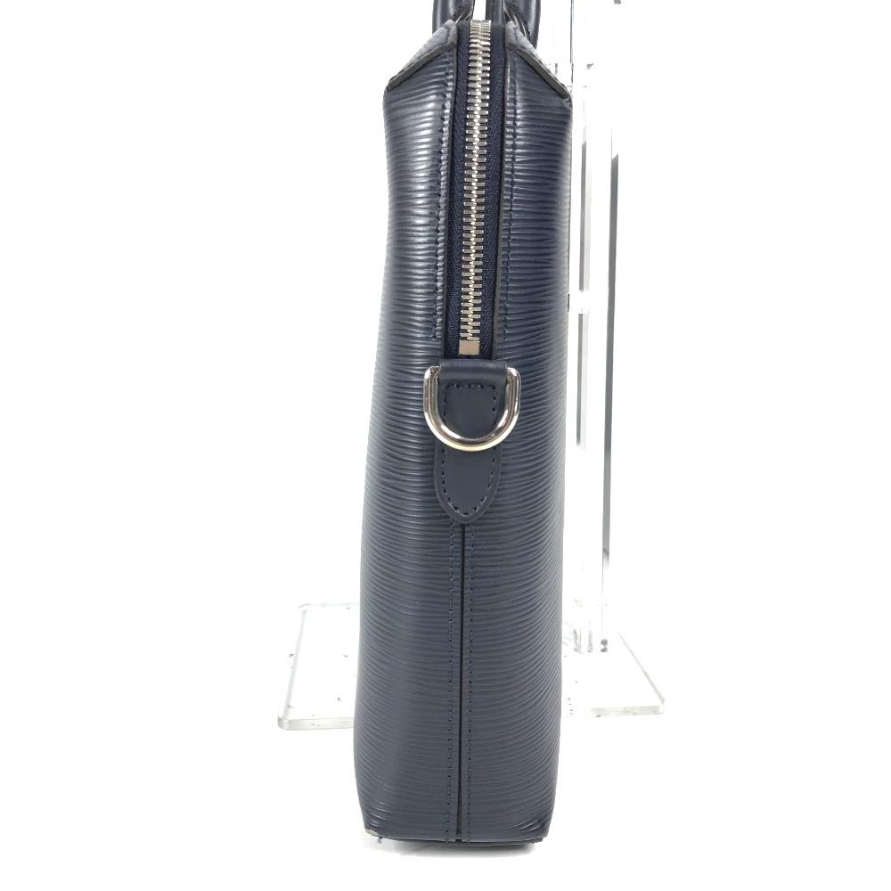 Louis Vuitton M51177 Epi Porto Document Jour PDJ Torba biznesowa Niebieski Morski