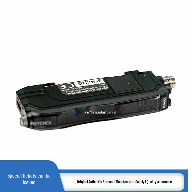 Keyence FS-N13CP PNP Digital Fiber Optic Sensor with M8 Connector