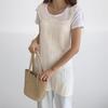 New Arrivals Open Run Women Lace BusTier T shirT seT