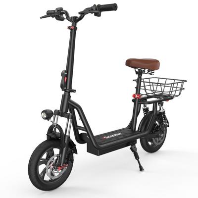 iScooter I12 Folding Electric Scooter 500W Motor 36V7.5Ah Lithium Battery Max Speed 25km/h 30km Max Range