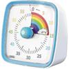 Timer Visivo Conto alla Rovescia da 60 Minuti con Luce Notturna Morbida, Timer Silenzioso Perfetto per Bambini, Adulti e Uso in Classe_qlsg meno