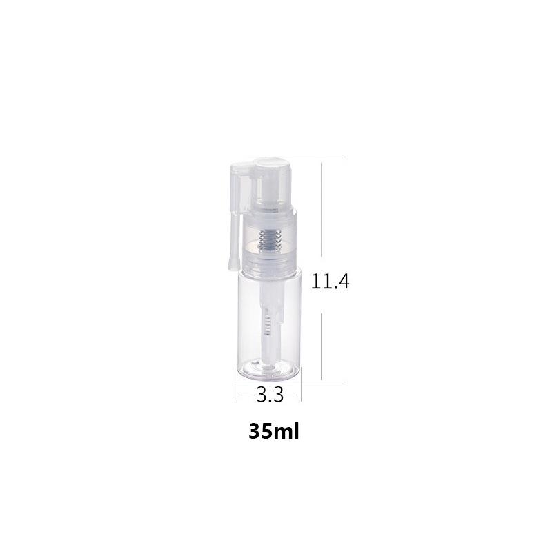 Hair Salon Powder Spray Bottle Barber Baircut Talcum Plastic Powder Spray Bottle Styling Tools Accessories Refillable Bottles