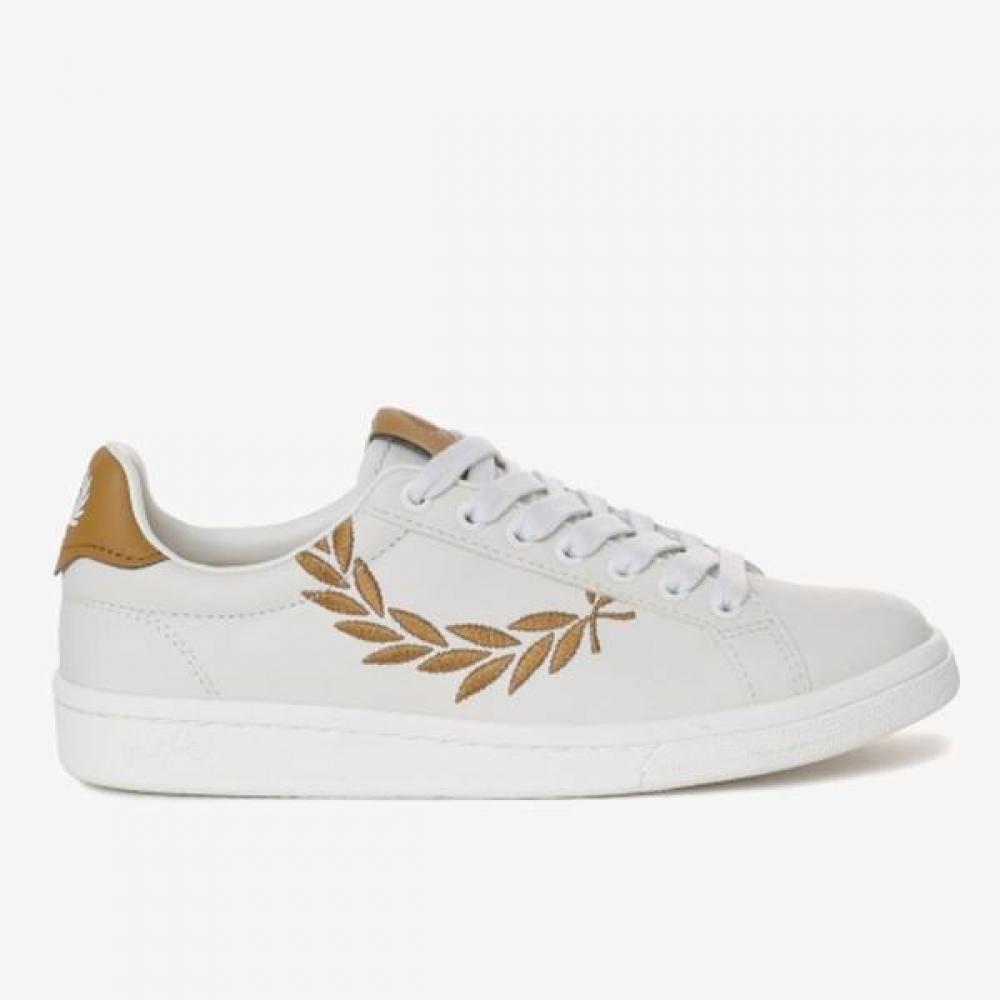 

Fred Perry B721 Leather White Sneakers SFPU2315351_254/260