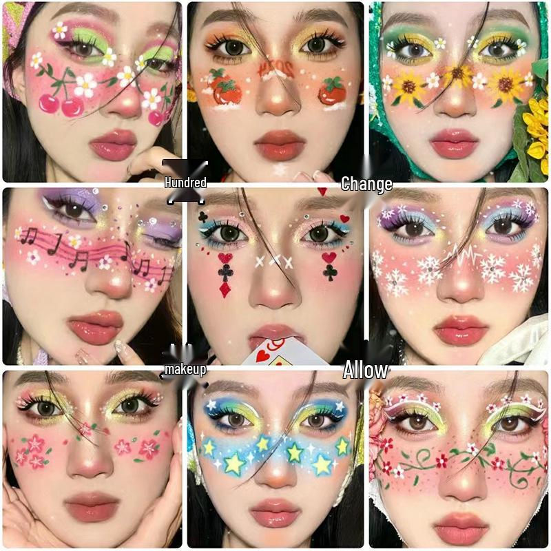 Professional Oil Paint for Kids' Face and Body Painting – Peking Opera Makeup Cream