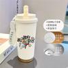 Cartoon Xiaoxin Thermos Cup 111 Stainless Steel Student High Value Office Coffee Cup Large Capacity Water Cup