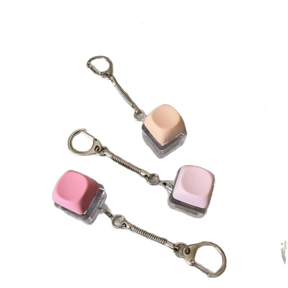 Key Button Fidget Keychain 1/2/3/4/9 Keys Decompression Toy New Pinch Toy  Adult