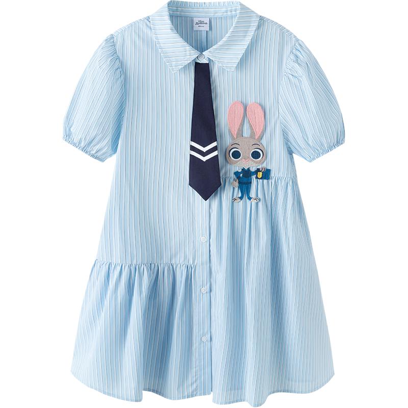 Balabala Girls  Striped Shirt Dress 100