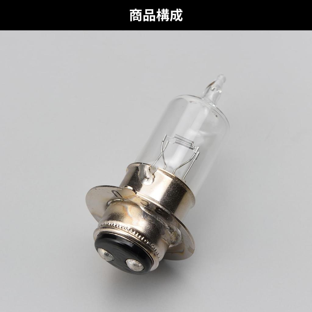 Daytona MH6-1 22516 Headlight Bulb, 30/30W, Clear (50/50W Equivalent)