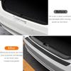 Car Rear Bumper Protector,Car Trunk Protection Strip,Rear Bumper Protector Guard Rubber,Universal Anti-Scratch Trunk Bumper Guard,for Most Car
