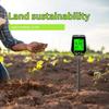 6 In 1 Soil Survey Analyzer Moisture Tester Tool Multifunctional Garden Plant Soil Water Measurement Meter