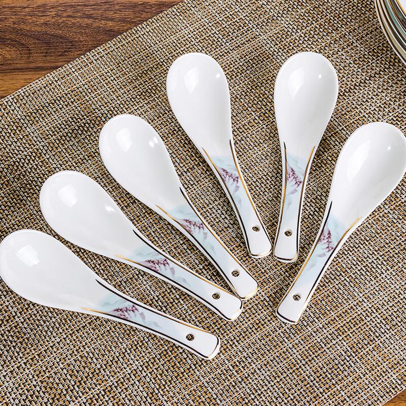 Tanghui 34-teiliges chinesisches Landschafts-Geschirrset