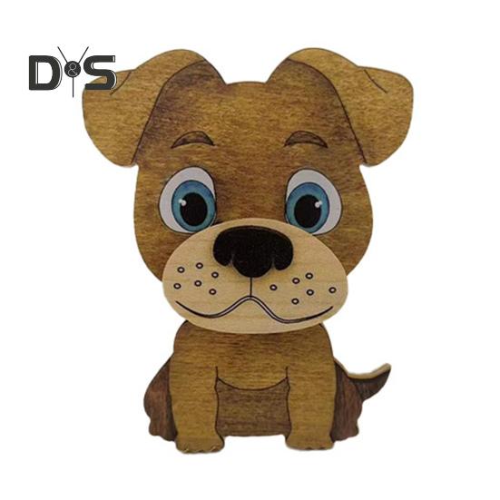 

Деревянный держатель для очков в виде животных, настольная подставка для очков, мультяшная подставка для очков, органайзер для солнцезащитных очков для дома, прикроватной тумбочки, офиса Dog