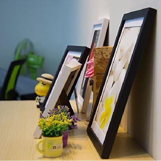 Leyoubei Frame 8 1/4-by-11 3/4-inch Frame for Certificate Documents or Photographs Black A4 Paper for International Size