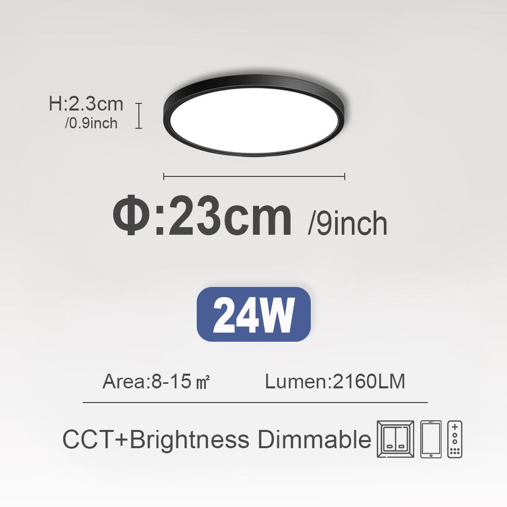 Smart LED Ceiling Lamp Tuya APP Remote Control  Voice Control Alexa Dimmable Lustre Light for Living Room Bedroom Lighting Luces