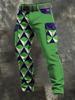 Y popular D printed men's trousers retro overalls new punk men's clothing independent