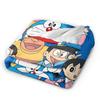 Doraemons Friends Throw Blanket Future Robot Cat Pattern Warm Soft Quality For Boys & Girls Winter Use Fits Couch Chair Sofa Bed