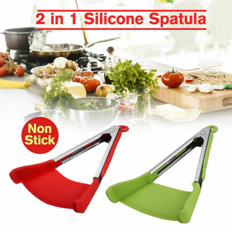 Modern minimalistisk matklämma i silikon köksredskap 9 12 tum klämma värmebeständig matklämma