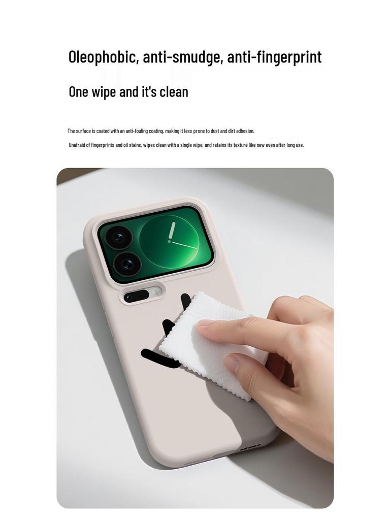 Magnetic Charging Drop-Proof Liquid Silicone Case for Xiaomi 17 Pro Max